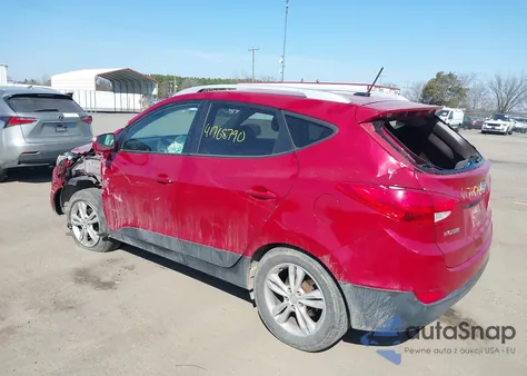 2012 Hyundai Tucson Gls from USA, damaged, VIN KM8JUCAC7CU509272